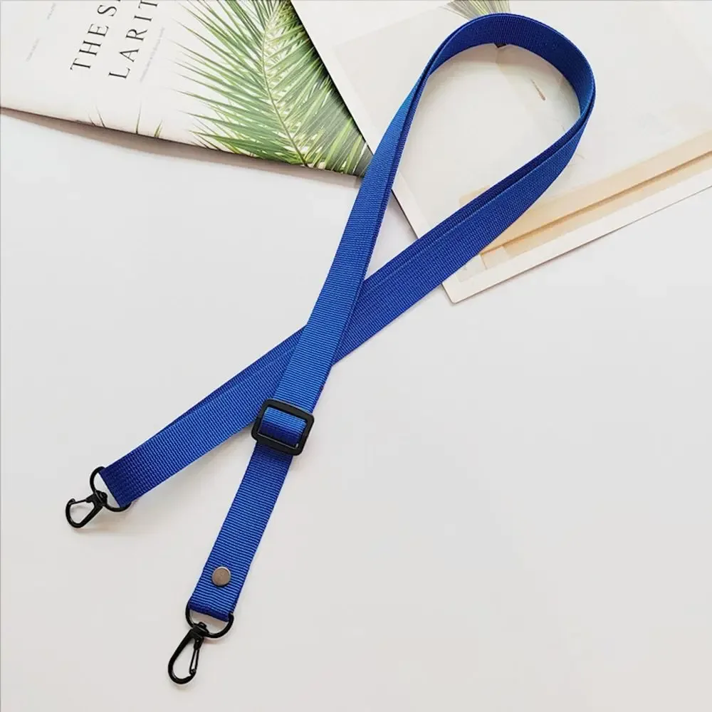 sangle d'épaule en nylon tendance, remplacement de lanière, ceinture de sac à bandoulière de couleur unie, sangle réglable pour sac bandoulière, accessoires de sac