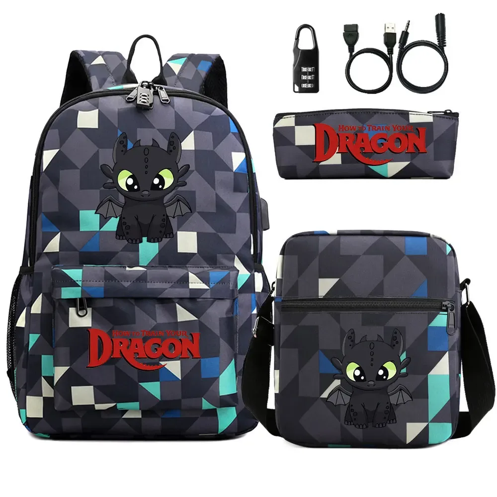 sac dos oxford université logo how to train your dragon motif dragons poche téléphone portable bandoulière arquée fermeture éclair usage enfant voyage