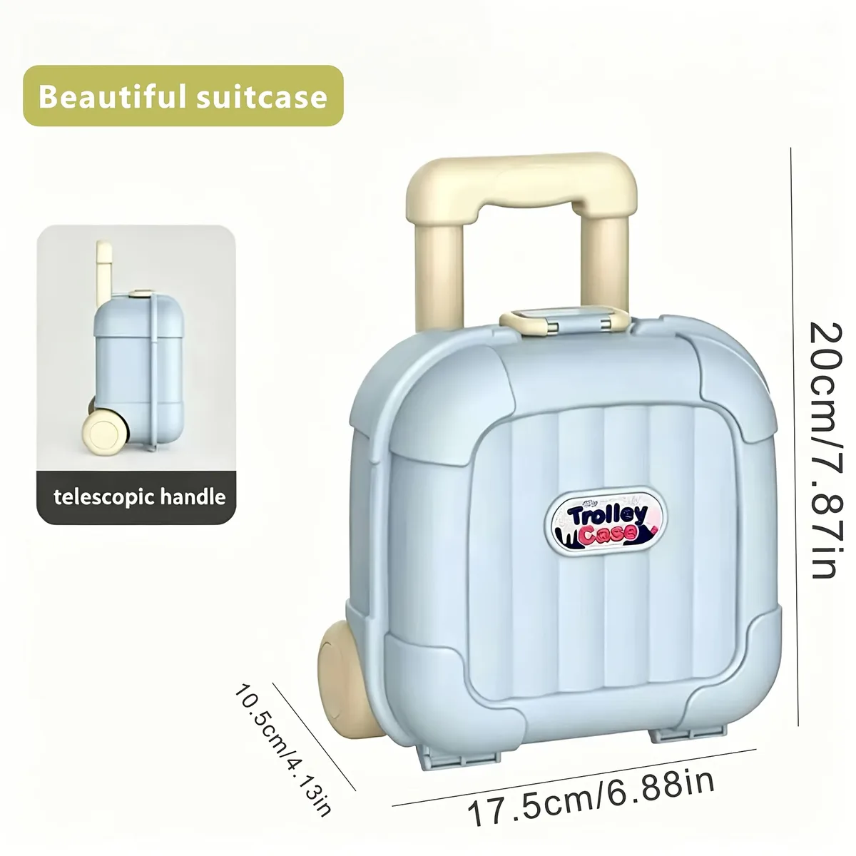 valise compacte et mignonne, design gain de place, roues universelles, portable, pour amis, proches, voyages courts, rangement pour voyages en plein air