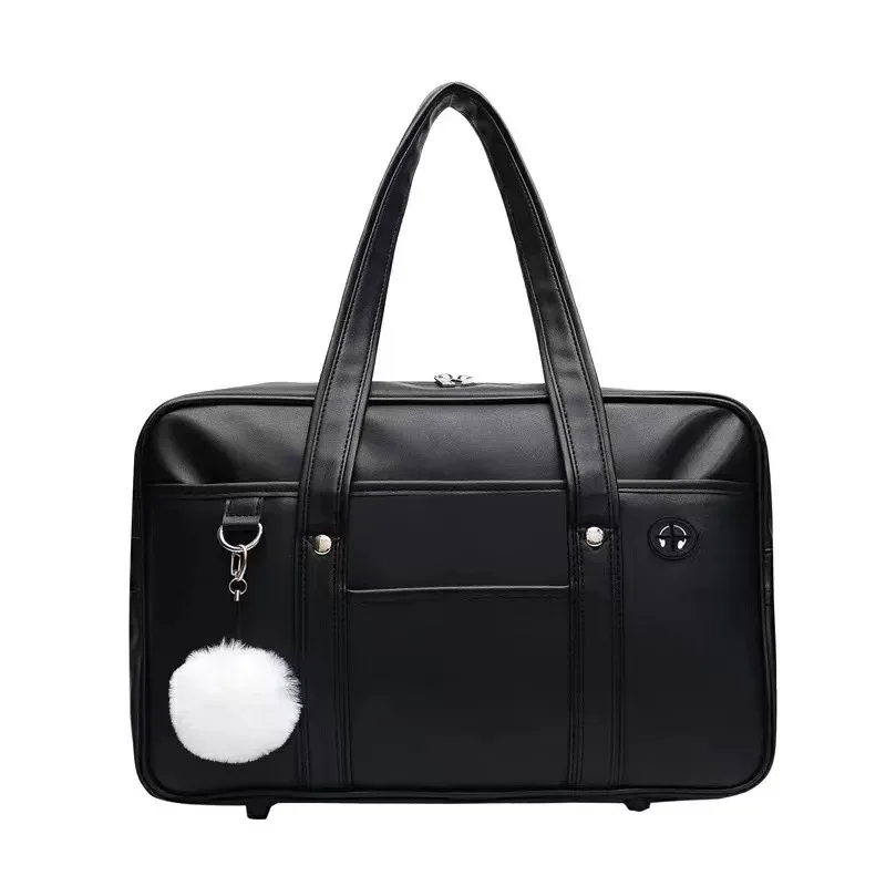 sac à main étudiant, sac uniforme jk, sac à bandoulière en pu, sac à dos pour documents de trajet, sacoche pour ordinateur, sac de voyage