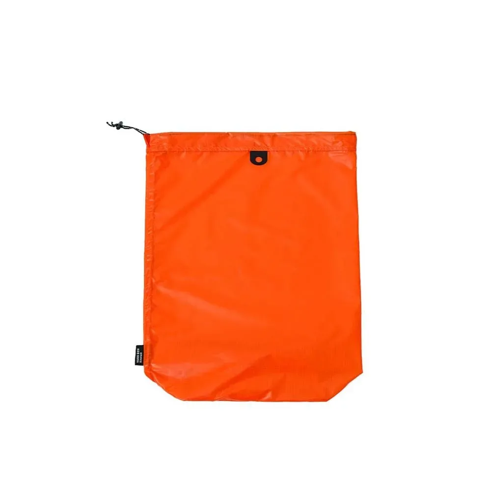 sac de rangement pour pantoufles en nylon enduit de silicone, pochette anti-poussière avec cordon de serrage, sac à chaussures couleur unie m/l