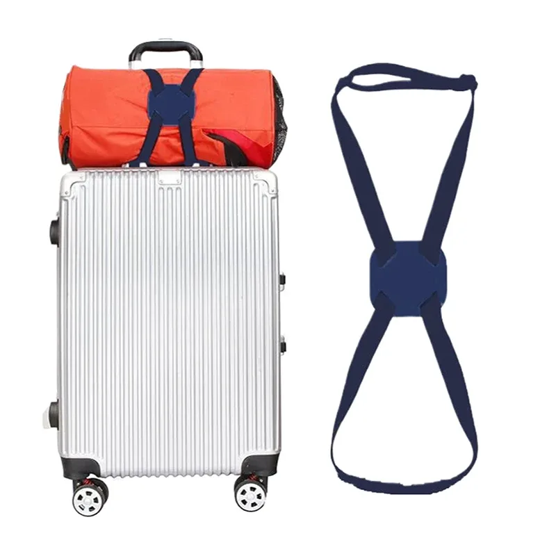 sangle de bagage élastique réglable, bande de fixation pour valise, sangle de fixation de bagages, ceinture de fixation sécurisée antivol pour voyage【smq】