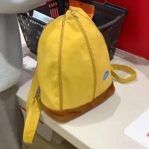 sac à dos mignon jaune banane 2026 – nouveau cartable polyvalent pour étudiant, sac de voyage décontracté de niche, sac à dos quotidien pour l'extérieur