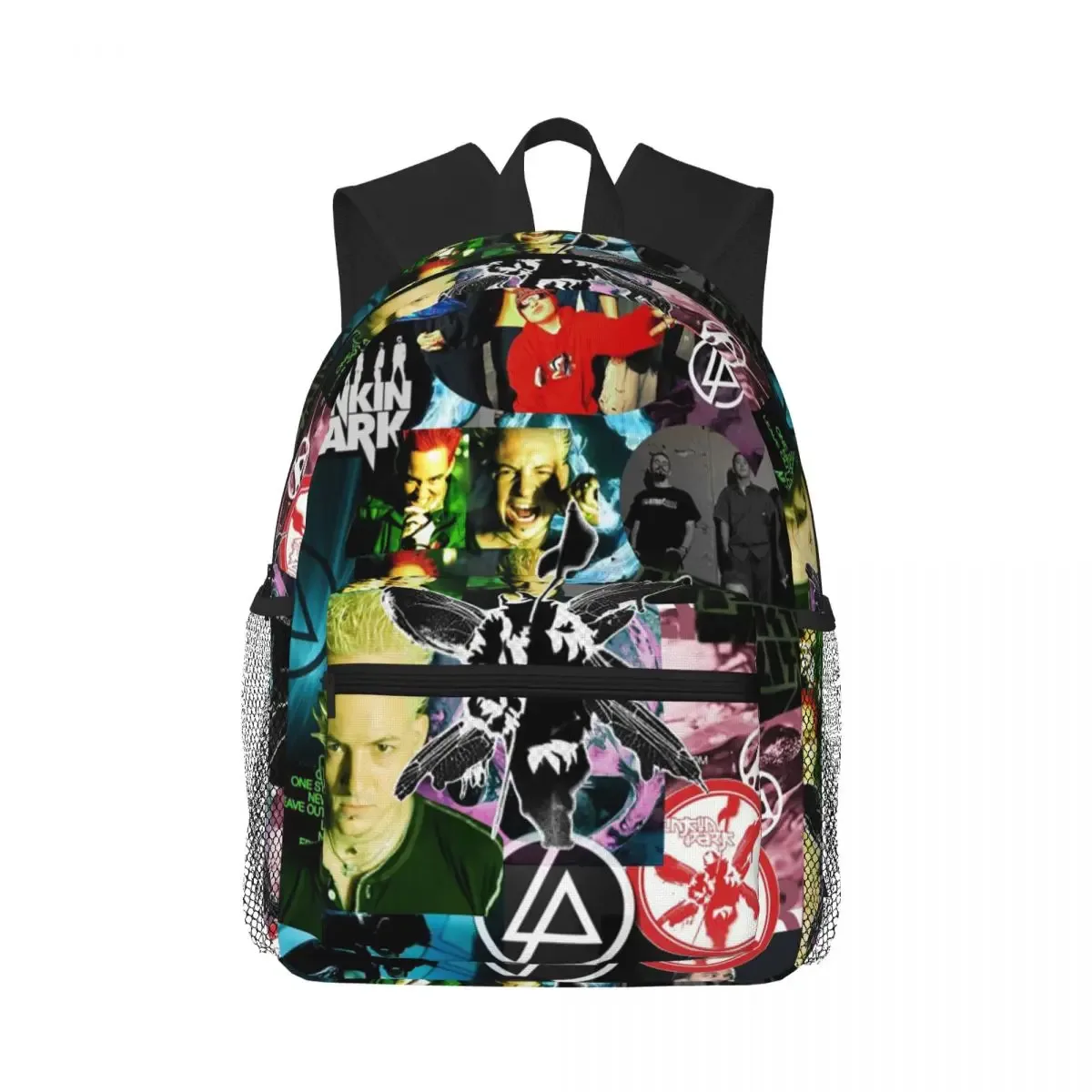l-linkin-s p-park-s band sac à dos pour étudiant, sac d'école, randonnée, voyage, sac à dos pour garçons et filles, sac à bandoulière à la mode