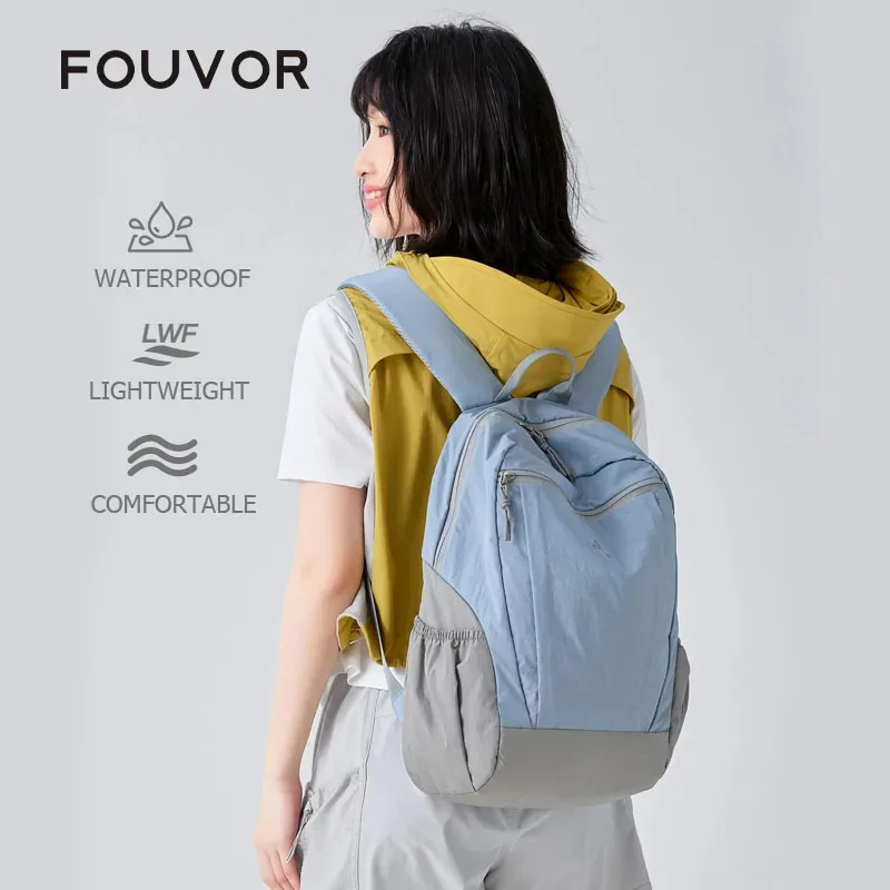 sac à dos de voyage unisexe léger fouvor avec poches latérales élastiques, idéal pour la randonnée en extérieur et l'école, pour hommes et femmes 2026 3068-09