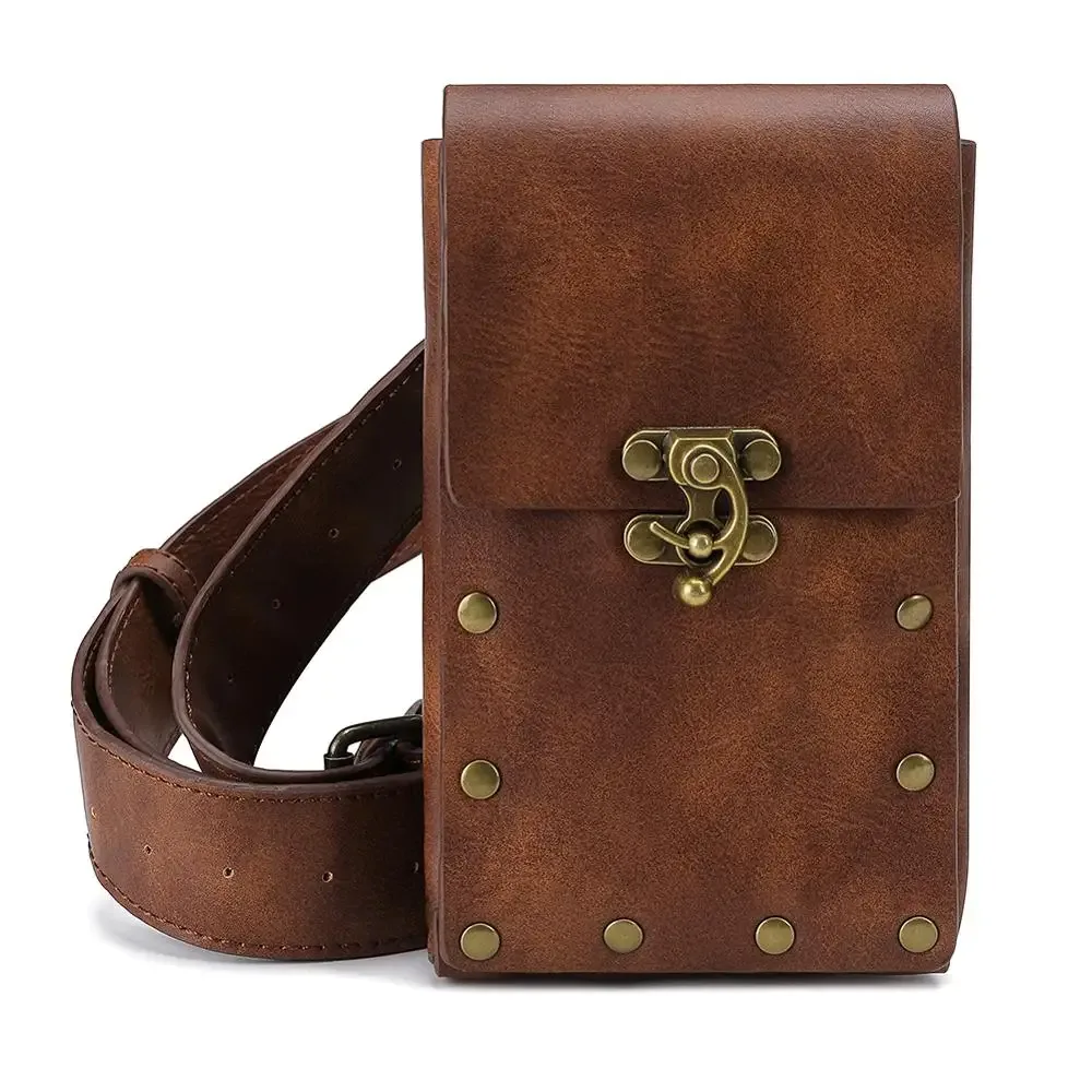 steampunk taille jambe sacs femmes hommes style victorien étui sac moto cuisse hanche ceinture packs messager sacs à bandoulière