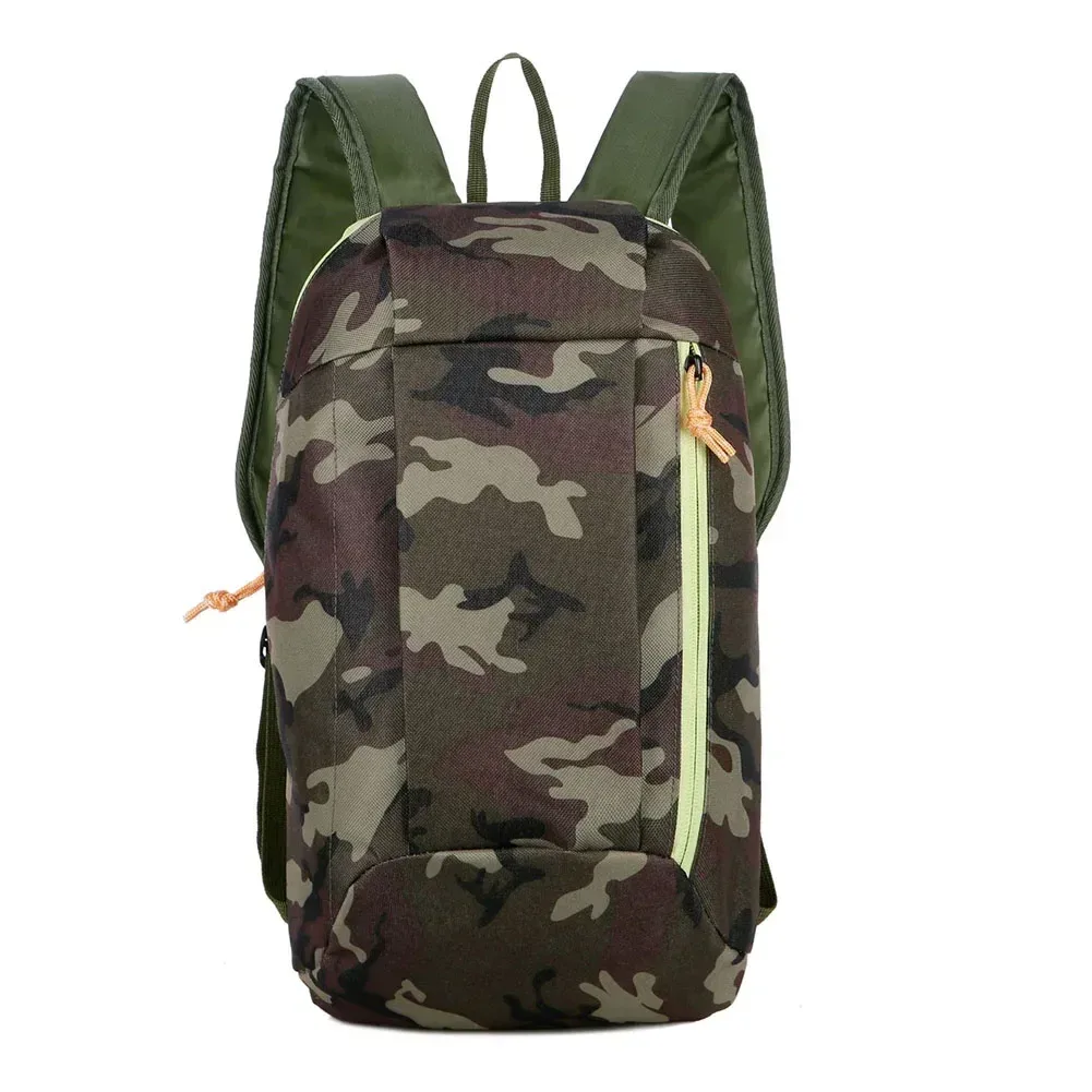 sac dos polyester toile unisexe camouflage noir gris blanc randonnée trekking sport plein air