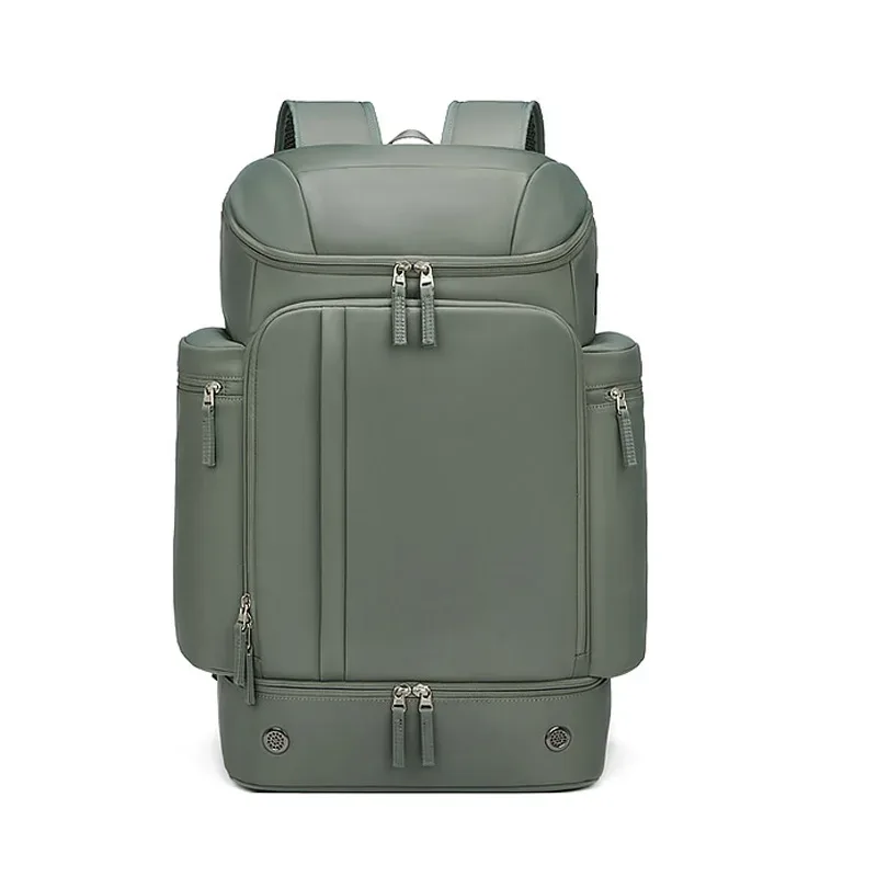 sac à dos de voyage de grande capacité pour hommes, sac à dos de randonnée imperméable de 50l avec sac à chaussures séparé, sac à dos pour ordinateur portable de travail