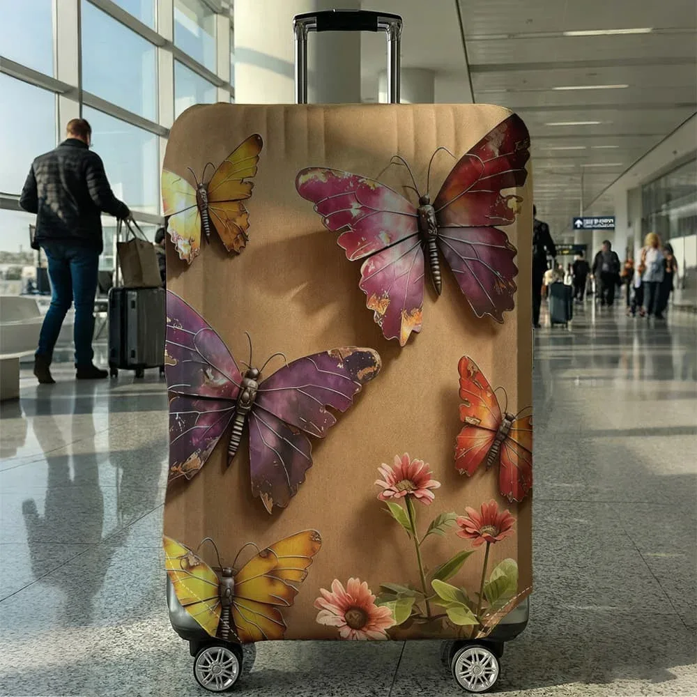 housse de protection pour bagages, élastique, imperméable, anti-poussière, pour valise de 18 à 32 pouces, accessoires de voyage