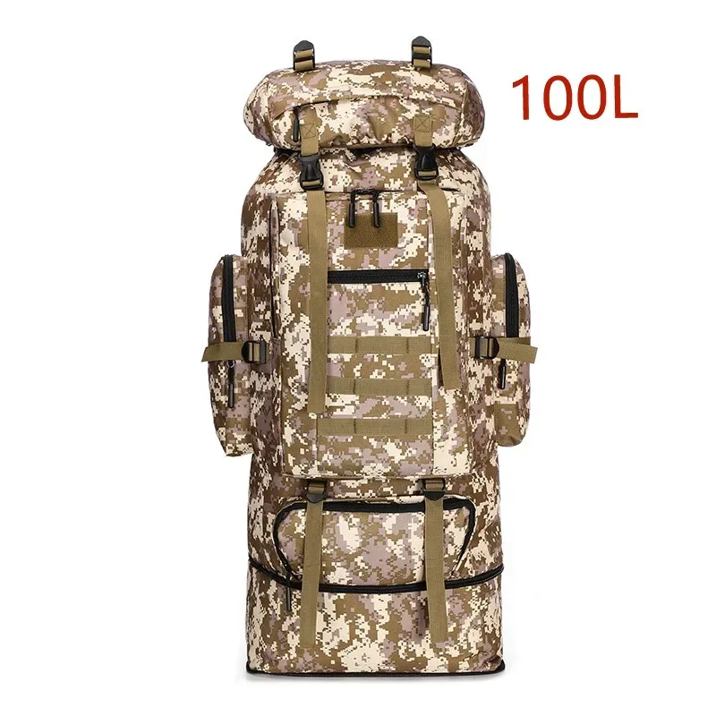 sac dos oxford université camouflage noir gris jaunes activités plein air grande taille randonnée camping