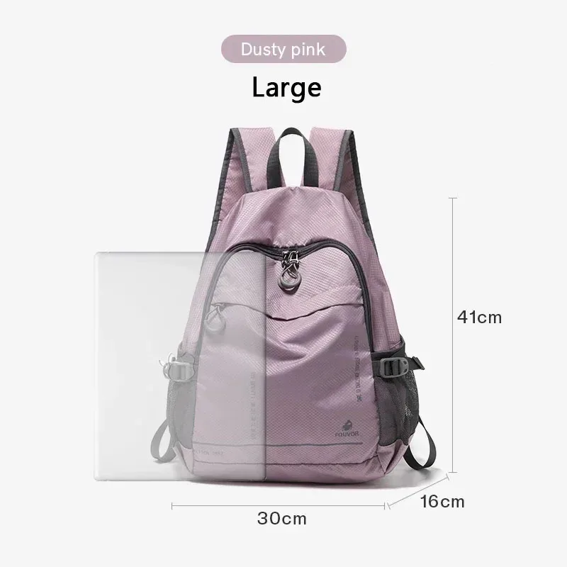fouvor – sac à dos fonctionnel d'extérieur pour femmes, léger, pliable, résistant à l'eau, grande capacité, sac de voyage et de randonnée, 3037-05