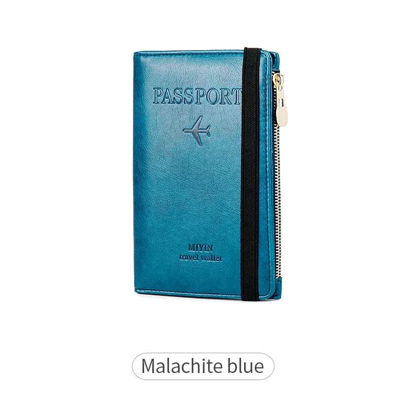 sac de protection pour passeport bloquant rfid, porte-livres pour femmes/hommes, porte-passeport pour voyage, portefeuille pour passeport essentiel