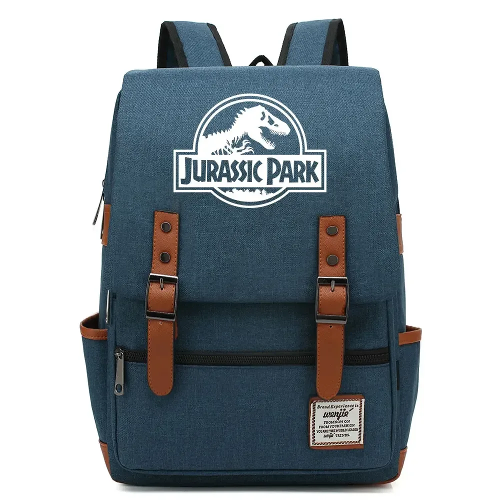 b3303 sac à dos tendance dinosaure jurassic park world avec boucle pour enfants, adolescents, étudiants, femmes et hommes