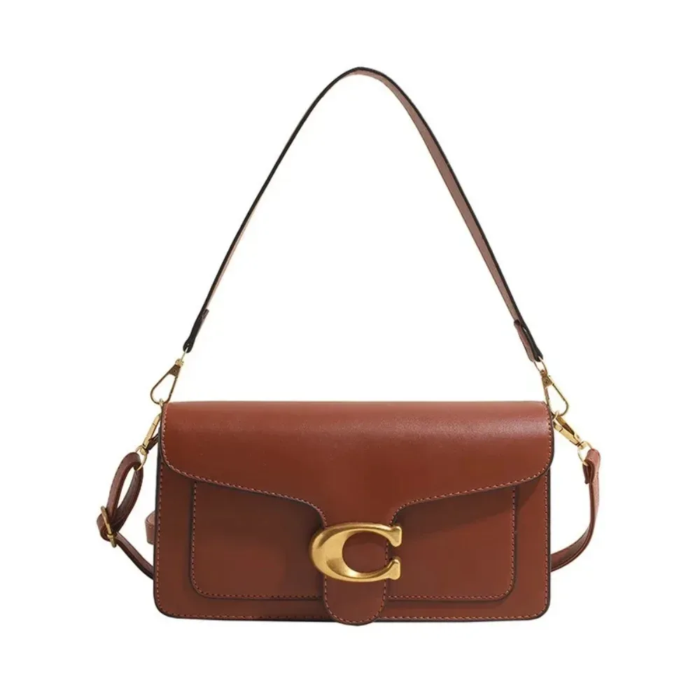 nouveau sac carré pour femme, sac à bandoulière multifonctionnel de haute qualité, couleur unie, sac à main pour les trajets quotidiens.