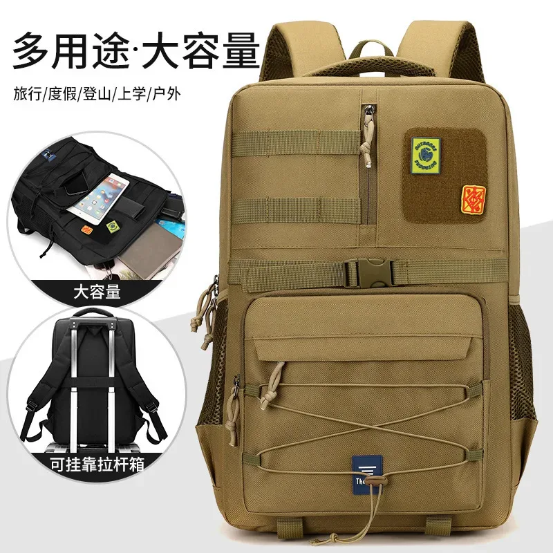sac à dos tactique extérieur sport voyage randonnée camouflage sac à dos d'affaires de grande capacité