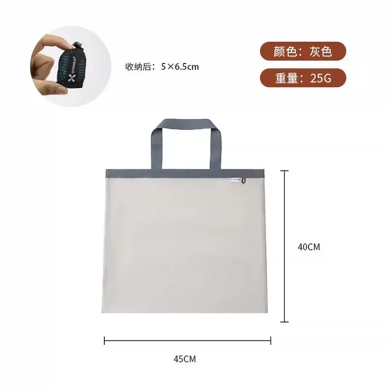 sac de shopping multifonctionnel imperméable en nylon, pliable, portable, pour les voyages en plein air, grande capacité, sac bandoulière, sac fourre-tout
