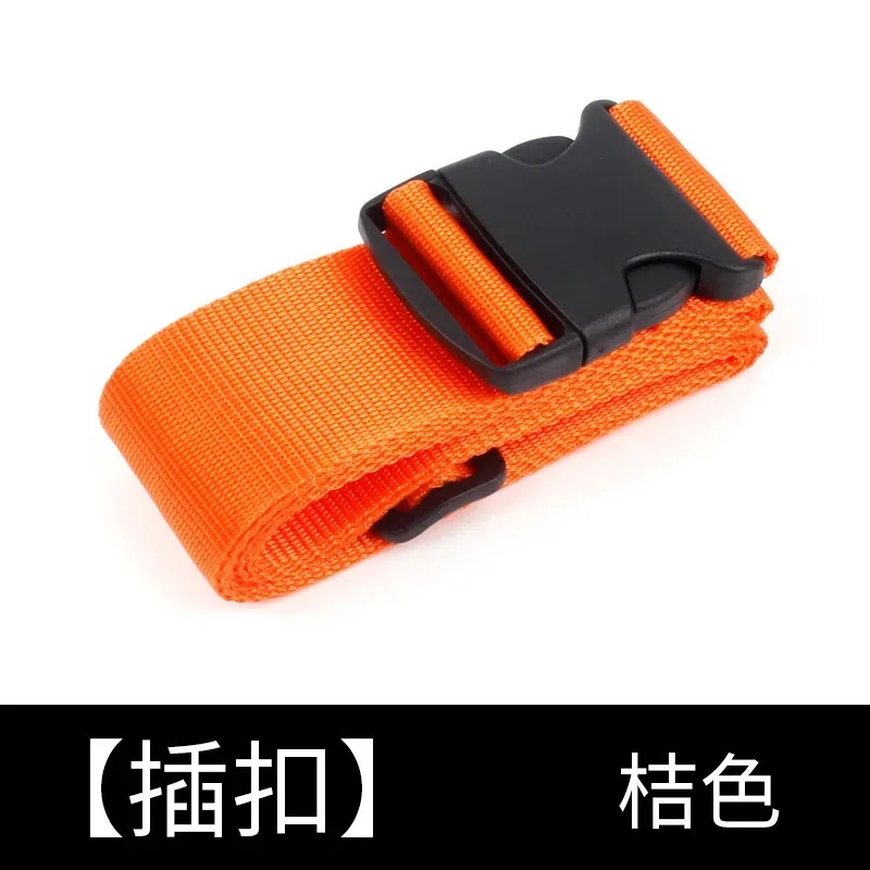 sangle de bagage en polypropylène, ceinture d'emballage arc-en-ciel antivol, accessoires pour valise de cabine, attache de sac