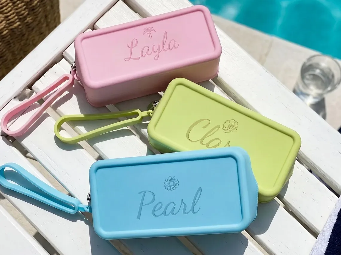 sac de plage personnalisé, sac étanche, organiseur de crème solaire, organiseur de lunettes de natation, sac de voyage étanche, trousse de toilette étanche