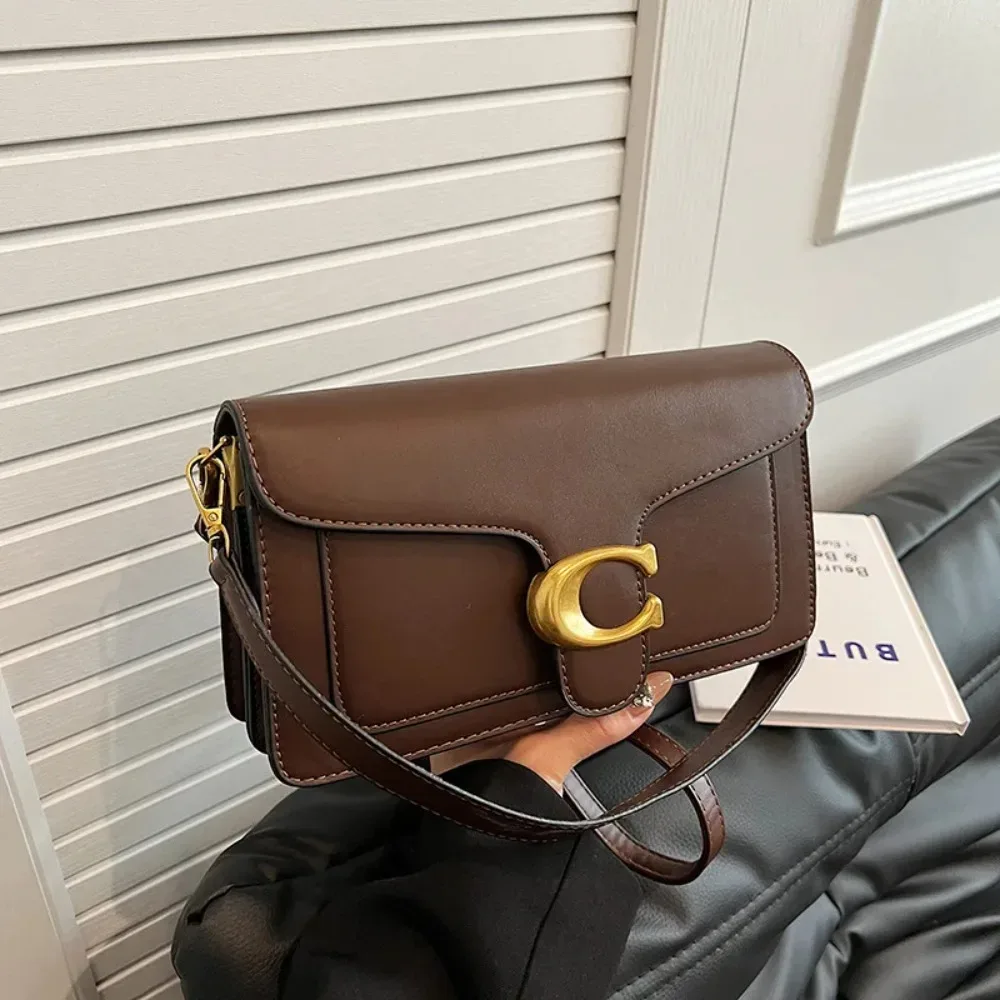nouveau sac carré pour femme, collection automne, texture haut de gamme, couleur unie, simple, polyvalent, classique, rétro, sac à bandoulière