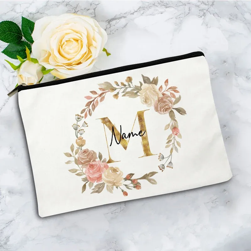 pochette à cosmétiques personnalisée pour mariage, pochette à cosmétiques pour fête, pochette à cosmétiques individuelle, sac de maquillage en toile de voyage, organisateur, cadeaux pour femme