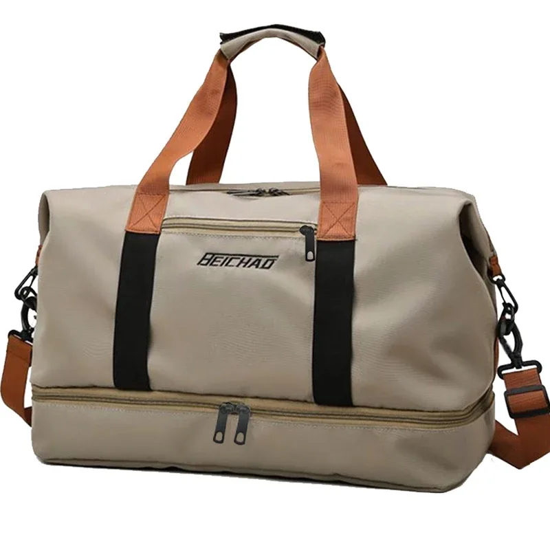 sac de voyage oxford de haute qualité, sac de sport portable, bandoulière amovible pour week-end, sport et déplacements professionnels