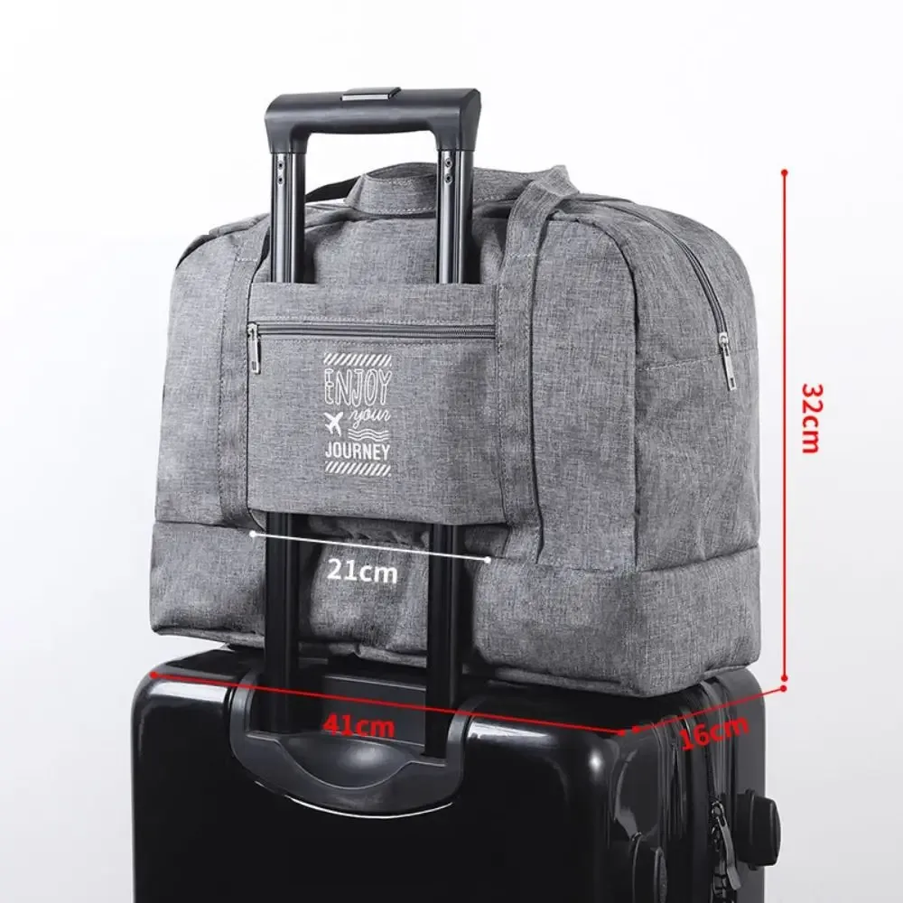 sac de voyage de grande capacité pour femmes, sac à main portable léger pour fitness, yoga, humide et sec, large bandoulière, fourre-tout d'extérieur, nouvelle collection