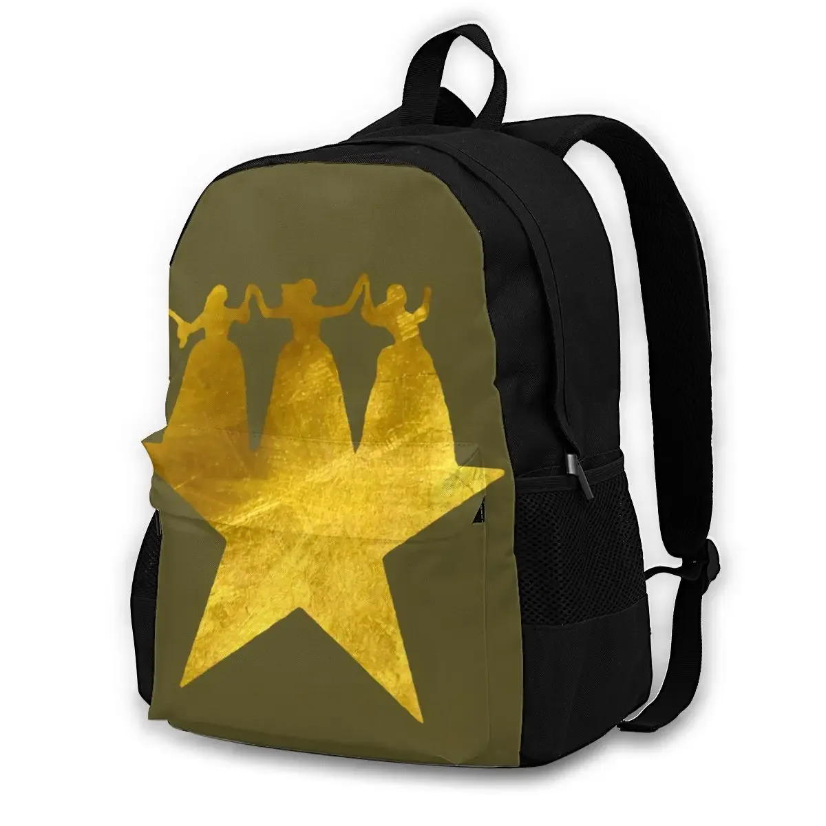 grand sac à dos musical en polyester pour jeune, joli sac de voyage pour jeune