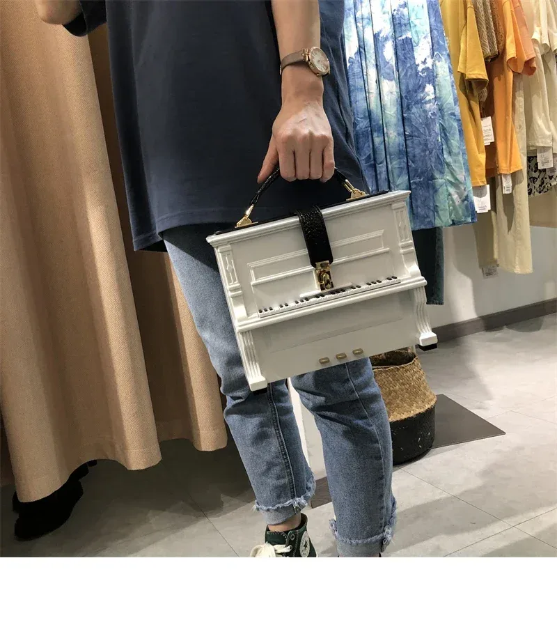 sac à main et pochette pour femme de haute qualité, modèle 2025, de créateur de mode célèbre, en silicone louis, forme piano, sacs fourre-tout pour femme