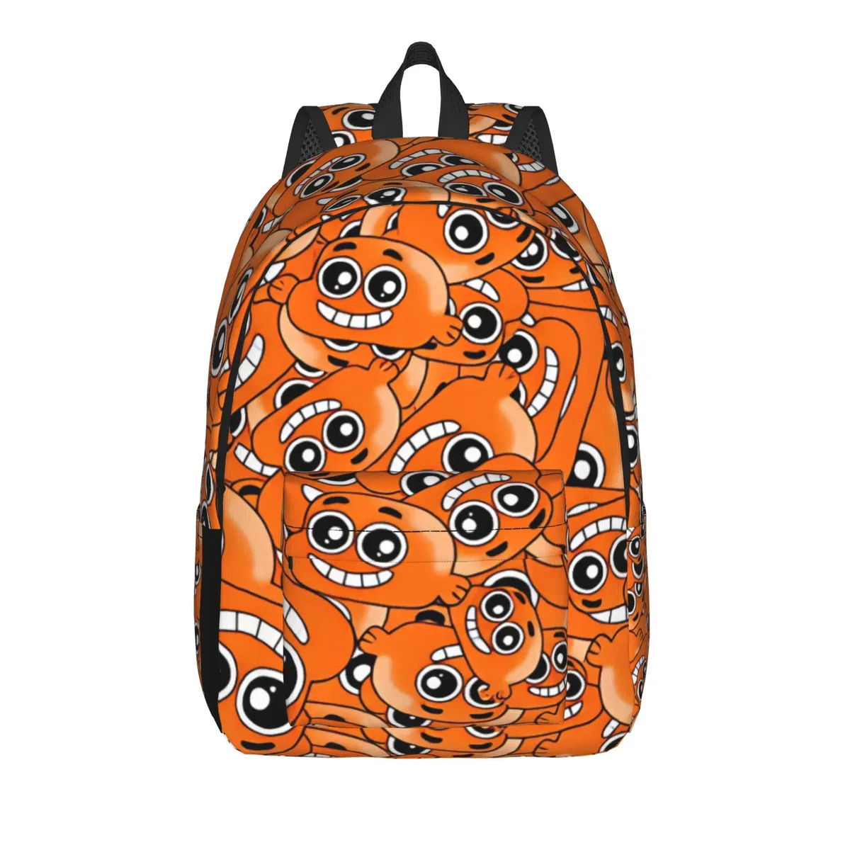 sac à dos the amazing world of gumball darwin swirl, sacs de voyage pour garçons et filles, sacs d'école durables de créateur, sac à dos décontracté