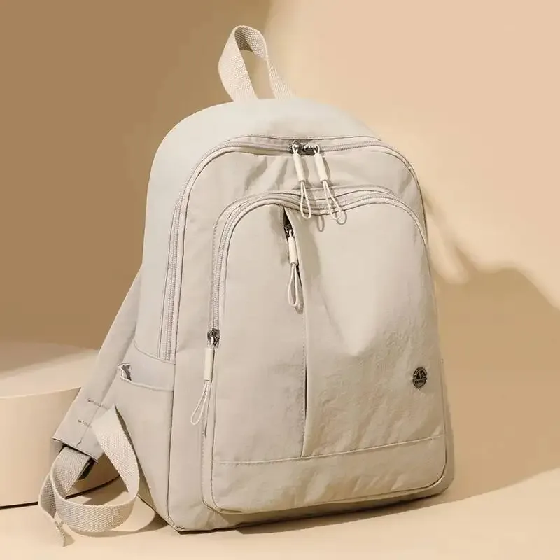nouveau décontracté mode simple oxford tissu polyvalent grande capacité multi couches double sacs à bandoulière femmes léger sac à dos