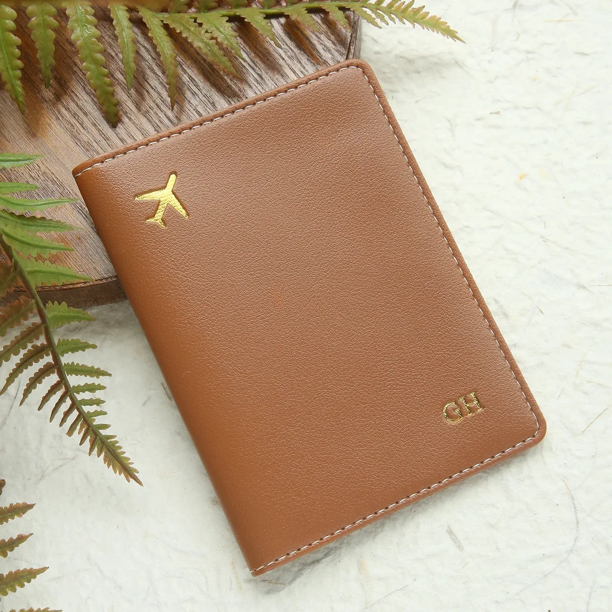 couverture de passeport personnalisée, estampage à chaud, nom, lettres personnalisées, couverture de porte-passeport, portefeuille de voyage
