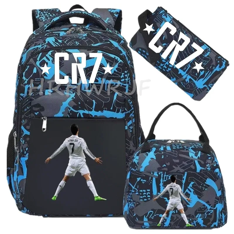 sacs à dos de sport cr7, sacs d'école camouflage pour ordinateur portable, pour hommes et femmes, sac à dos de grande capacité pour les voyages, le bureau, les trajets scolaires