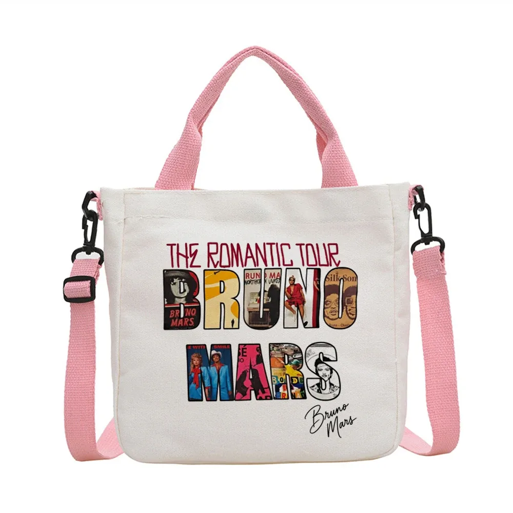 sac fourre-tout bruno mars, sac de shopping personnalisable, sac cabas, sac à bandoulière, sac fourre-tout femme