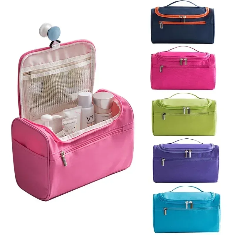 grand sac à cosmétiques étanche pour hommes et femmes, sacs à cosmétiques de voyage, exigence organisationnelle, trousse de toilette pour cosmétiques