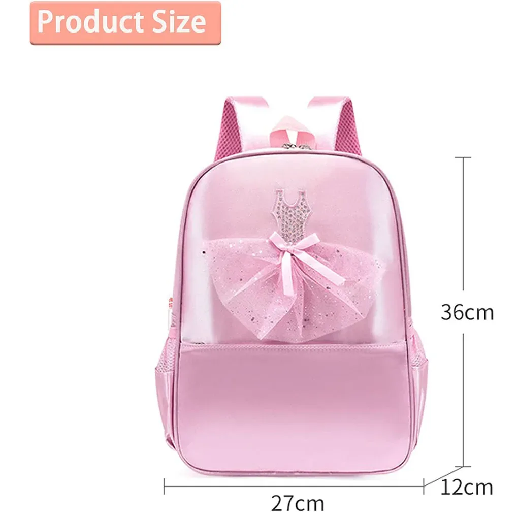 sac à dos de danse de ballet personnalisé avec nom, sac de ballerine pour petites filles, sac de danse personnalisé pour tout-petits, sac de rangement de gymnastique