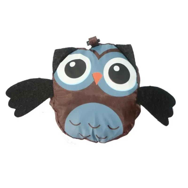 sac à provisions pliable en forme de l, théâtre d'animaux mignon, fourre-tout réutilisable, sac à main portable, sac de voyage lancé, sacs de rangement pliants, organisateur