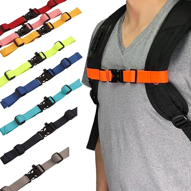 sangle de sac de poitrine pour sac à dos, sangle d'épaule réglable pour sac de camping en plein air, accessoires pour sac à dos