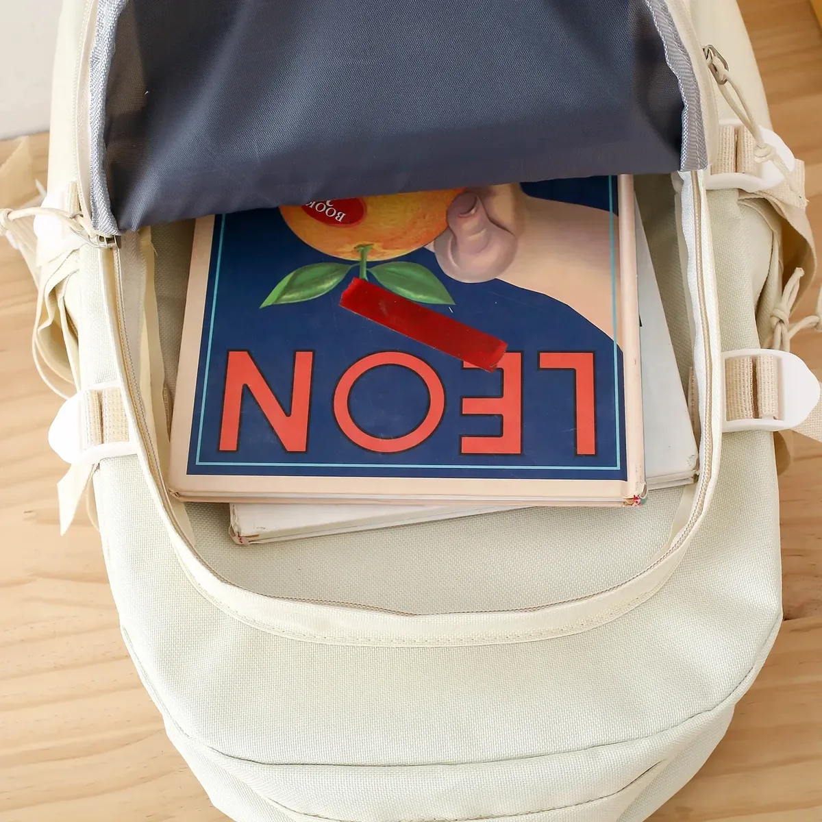 forêt japonais coréen harajuku étudiant sac à dos lycée femme grande capacité mode loisirs voyage nouveau style pendentif gratuit