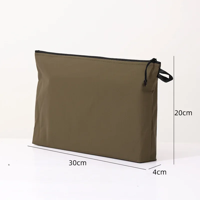 sac de toilette imperméable pour voyage en plein air, grande capacité, sac cosmétique portable, couleur unie, sac de rangement pour maquillage, étui pour femmes