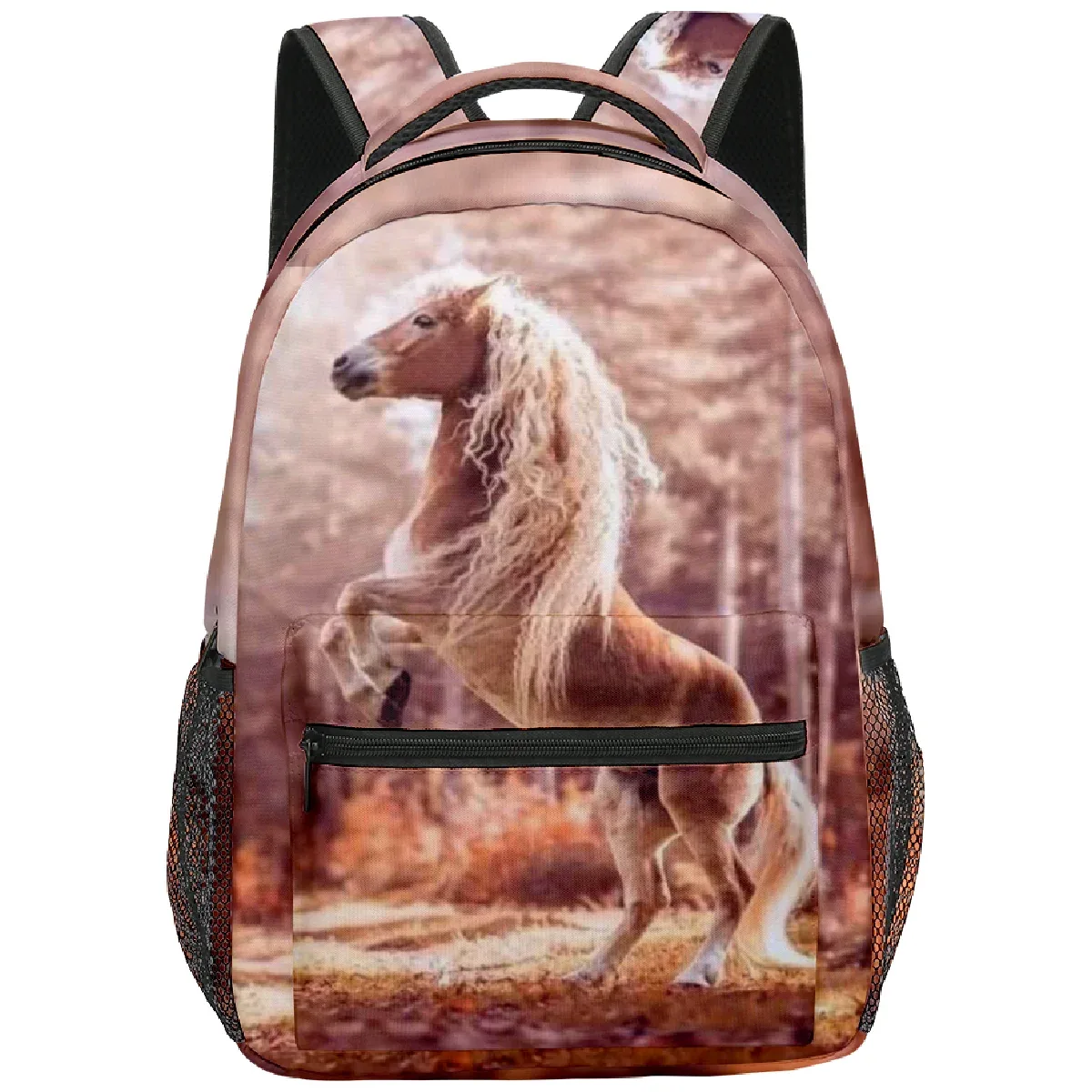 sac dos oxford université cheval licorne dessinanime voyage unisexe polyester pocheint penholder bandoulierearcue jacquard