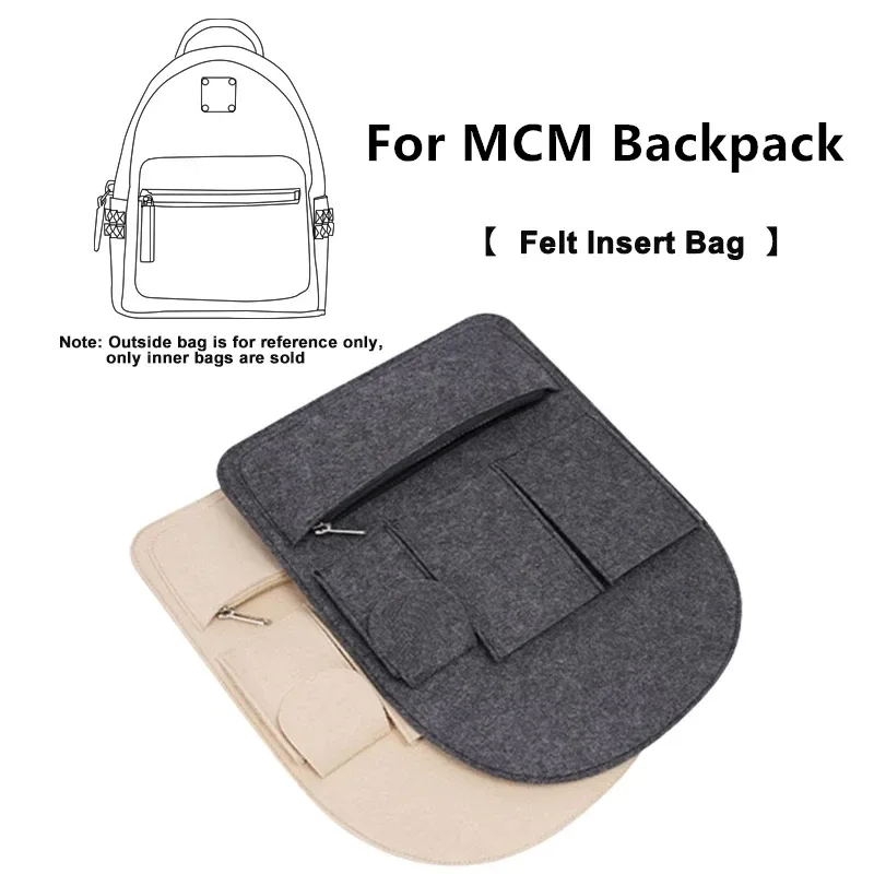 organisateur voyage feutre gris poches zippées sac intérieur salle recherche utilitaire compression transport école travail
