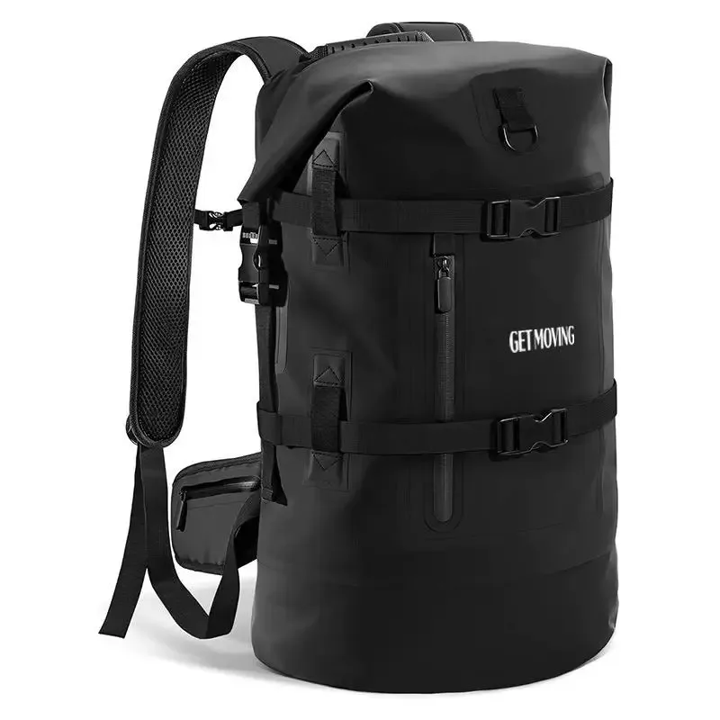 sac à dos imperméable d'extérieur 40l, résistant à l'usure, grande capacité, sac pour ordinateur portable, sac à dos de voyage décontracté, sac à dos d'escalade