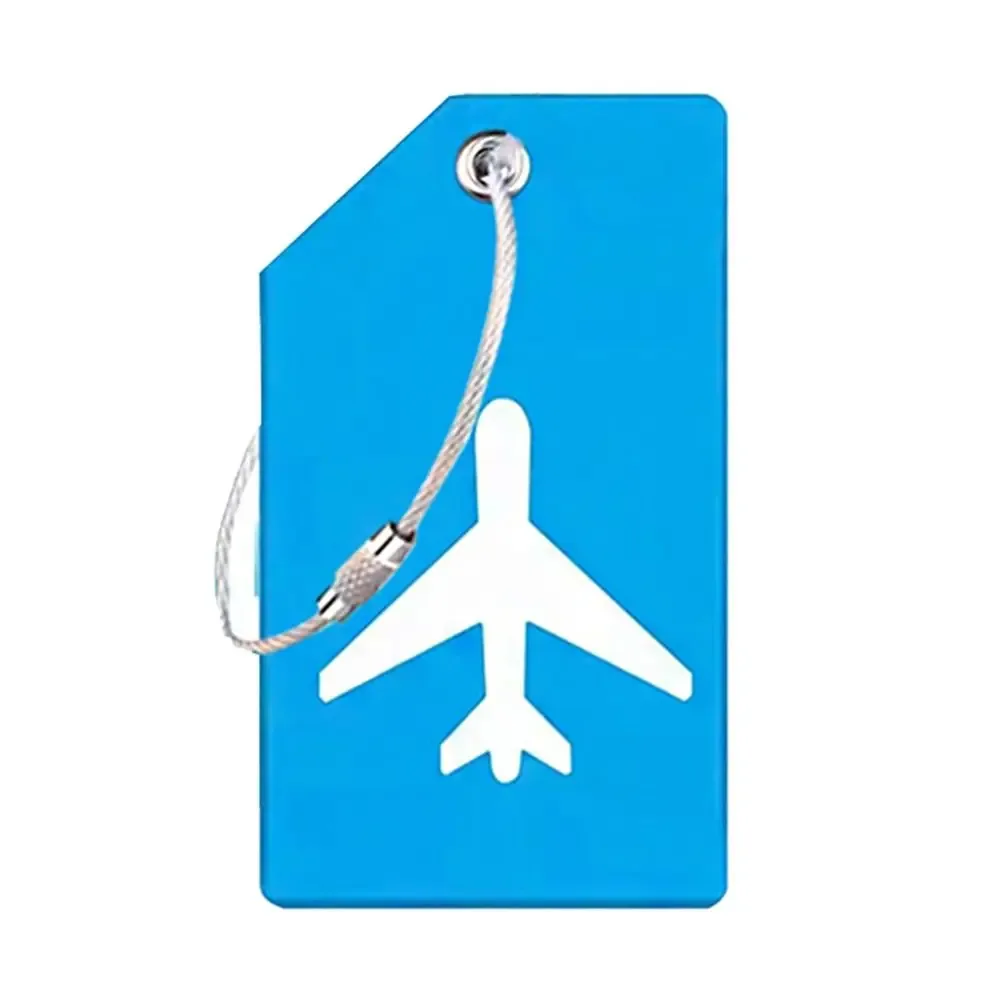 nouvelle étiquette de bagage en silicone souple, 6 couleurs, pour carte d'embarquement, étiquette nominative pour bagages, pour hommes