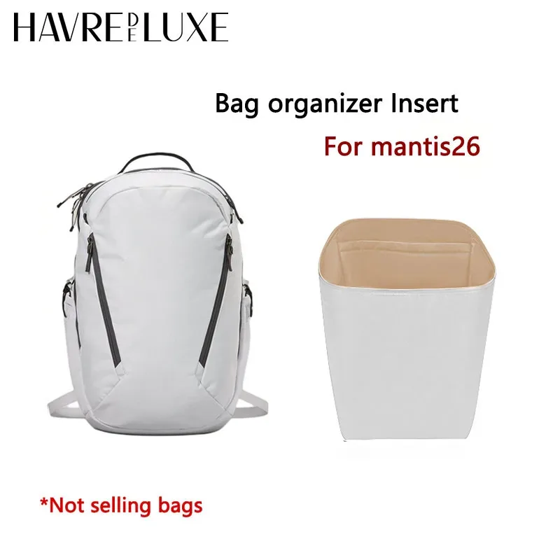 Insert organisateur de sac pour Mantis26, sac de rangement étanche en papier DuPont, support pour sac à dos, accessoires pour sac intérieur
