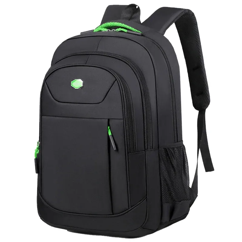 sac à dos respirant grande capacité pour motard avec poche latérale en maille pour bouteille d'eau, sac à dos durable pour ordinateur portable et essentiels de voyage