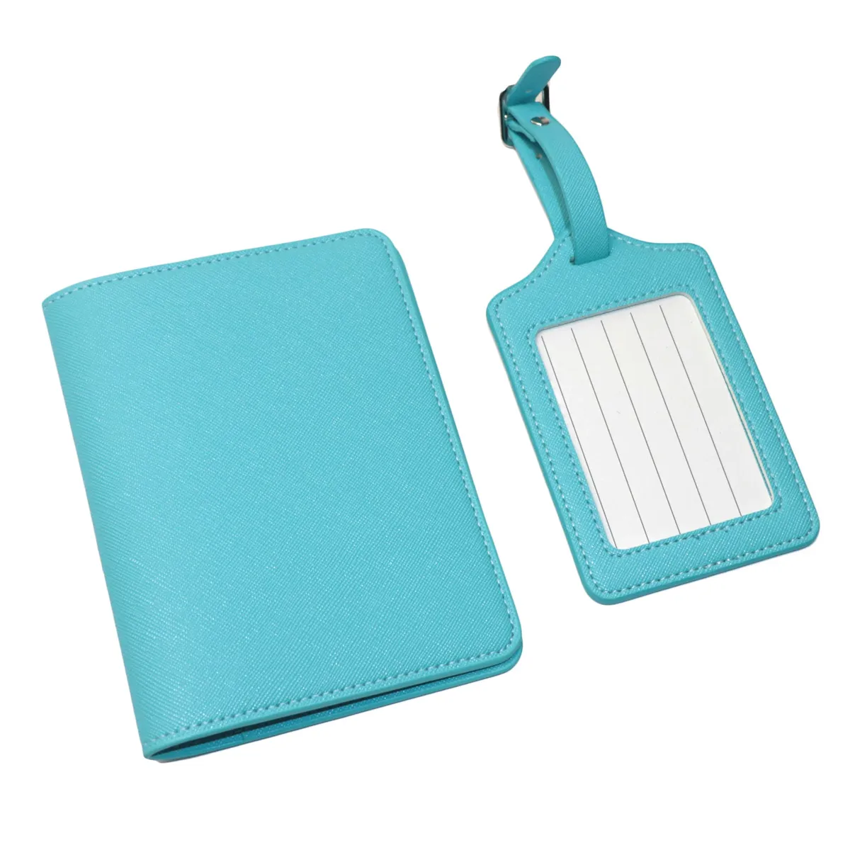 portedocuments étiquettes bagages personnalisables initiales dorées texture douce organisation documents identification bagages cuir véritable saffiano pu voyage accessoires