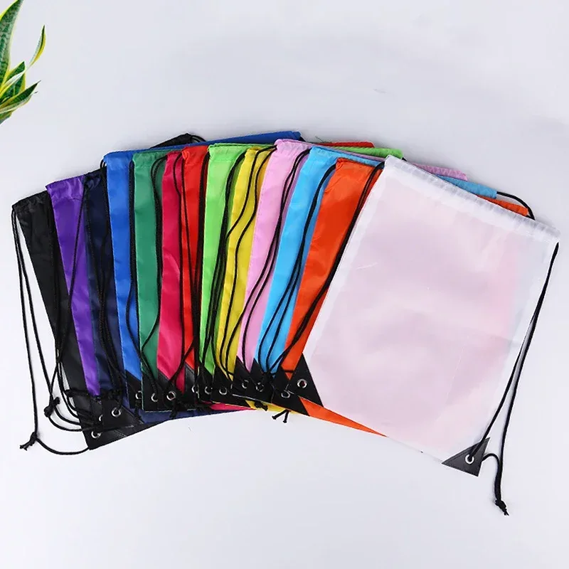 sac de sport pliable et étanche, sac à dos de fitness avec cordon de serrage, poche de magasin, randonnée camping natation, sacs de sport pour hommes et femmes