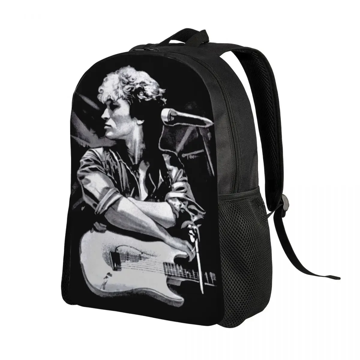 sac à dos imprimé 3d personnalisé viktor tsoi, rusian rock k37imprimés, sacs de voyage scolaires, sac à livres pour ordinateur portable de 15 pouces