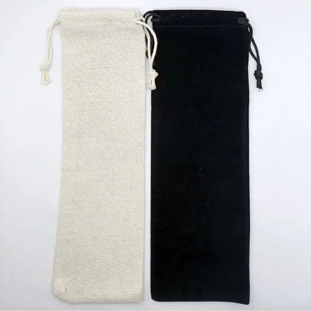 sac de rangement anti-poussière en coton et lin de haute qualité avec cordon de serrage, étui de protection pour couverts, pour la maison