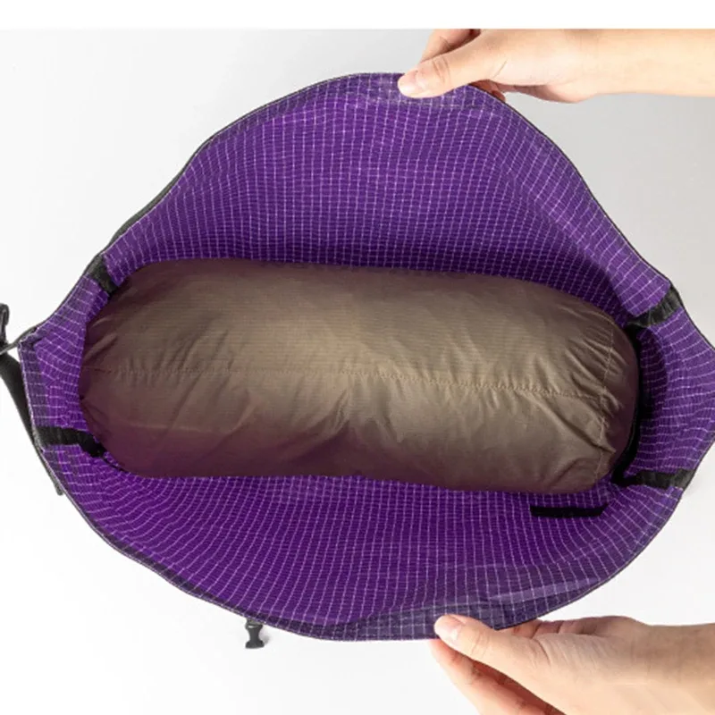 sac d'accessoires pour la randonnée en plein air, sac à dos extensible multifonctionnel en dyneema, compartiment supérieur